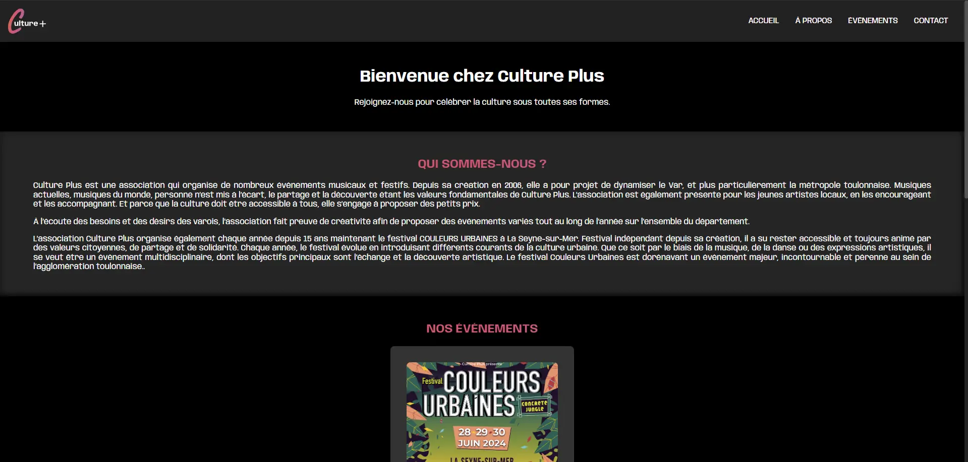 Culture Plus